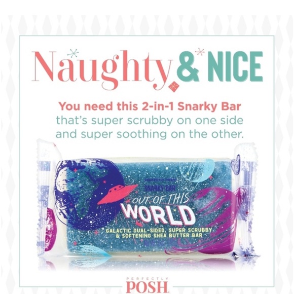 Perfectly Posh~Out of This World~Snarky Bar~Dual Sided~New/Sealed - Picture 3 of 3
